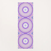 Bohemisch Mandala Yogamatte (Vorderseite)