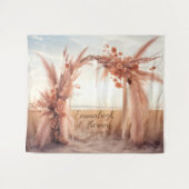 Bohemisch Marsh Sunset Archway Wandteppich (Vorderseite (Horizontal))