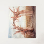 Bohemisch Marsh Sunset Archway Wandteppich (Vorderseite)