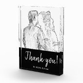 Bohemisch Modern Sketch Fotograf Schwarz Vielen Da Fotoblock (Rechts)