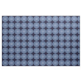 Bohemisch Navy Blue Gefärbte Krawatte Mandala Stoff (Yard (91,4 cm))