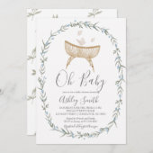 Bohemisch Oh Baby Dusche Einladung (Vorne/Hinten)