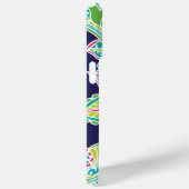 Bohemisch Paisley Custom Monogram Case-Mate iPhone Hülle (Rückseite / Rechts)