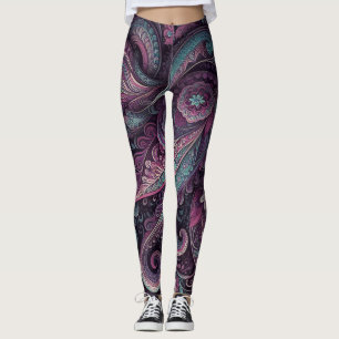 Bohemisch Paisley no 11 Leggings