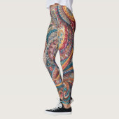Bohemisch Paisley no 7 Leggings (Links)