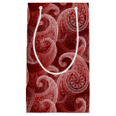 Bohemisch Paisley Timeless Pattern Kleine Geschenktüte (Vorderseite)