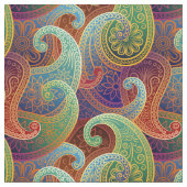 Bohemisch Paisley Timeless Pattern Stoff (Nahaufnahme)