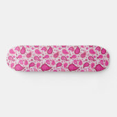 BOHEMISCH PINK PAISLEY SKATEBOARD DECK (Horizontal)