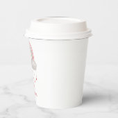 Bohemisch Rainbow Baby Showpapier-Becher Pappbecher (Links)