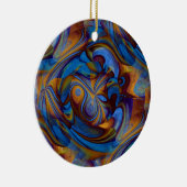 Bohemisch Rhapsody Keramik Ornament (Rechts)