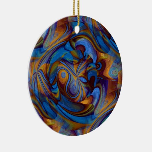 Bohemisch Rhapsody Keramik Ornament (Rechts)