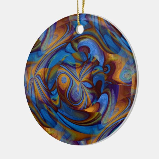 Bohemisch Rhapsody Keramik Ornament (Links)