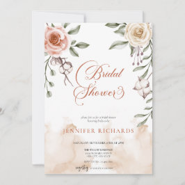 Bohemisch rustikal | BRAUTPARTY VINTAGE ROSE Einladung