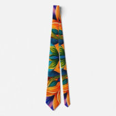 Bohemisch Spirit Mandala Neck Tie Krawatte (Vorderseite)