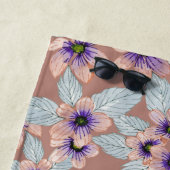 Bohemisch Terracotta Rosa Blume Strandtuch (Beispiel)