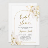 Bohemisch Tropics Bridal Dusche Einladung (Vorne/Hinten)