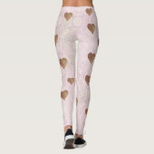 Bohemisch Valentine Whimsey 3D Leggings (Rückseite)