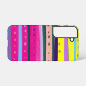Bohemische Abstrakte Kunst Samsung Galaxy Hülle (Rückseite (Horizontal))