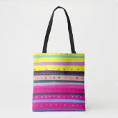 Bohemische Abstrakte Kunst Tasche (Vorderseite)