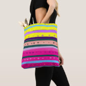 Bohemische Abstrakte Kunst Tasche (Von Nahem)