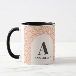 Bohemische Aquarellmalerei Pastell Marokkaner Gebu Tasse