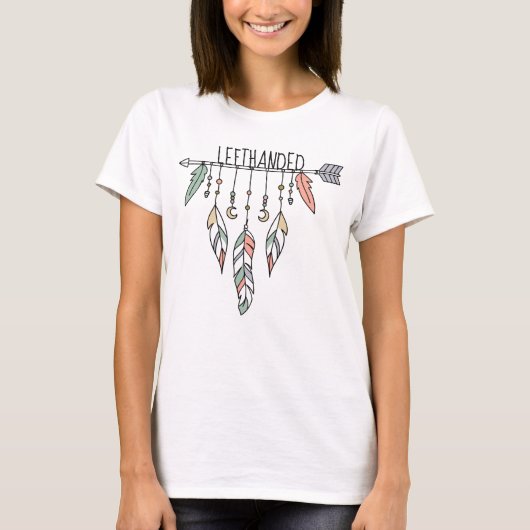 Bohemische Arrow & Feathers Tote Bag T - Shirt (Vorderseite)