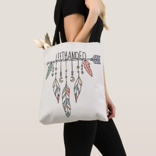 Bohemische Arrow & Feathers Tote Bag Tasche