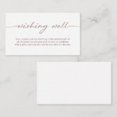 Bohemische Arsch-Wunschkarte Begleitkarte (Vorne/Hinten)