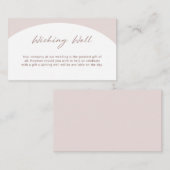 Bohemische Arsch-Wunschkarte Begleitkarte (Vorne/Hinten)