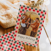 Bohemische Arschfoto Weihnachtsfotokarte Feiertagskarte