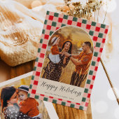 Bohemische Arschfoto Weihnachtsfotokarte Feiertagskarte