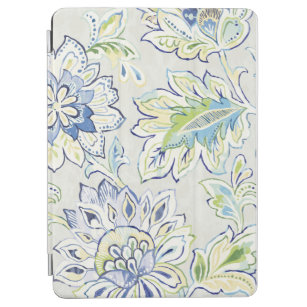 Bohemische blaue Blume iPad Air Hülle