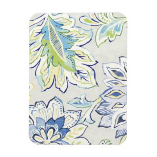 Bohemische blaue Blume Magnet