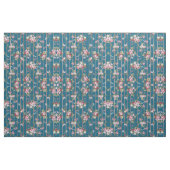 Bohemische blaue rosarote moderne mit stoff (Fat Quarter (45,7 x 55,9 cm))