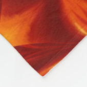 Bohemische Blume 102 Fleecedecke (Ecke)