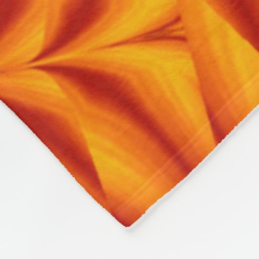 Bohemische Blume 234 Fleecedecke (Ecke)