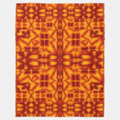 Bohemische Blume 241 Fleecedecke (Vorderseite)