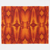 Bohemische Blume 250 Fleecedecke (Vorderseite (Horizontal))