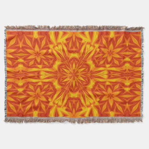 Bohemische Blume 32 Decke