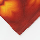 Bohemische Blume 73 Fleecedecke (Ecke)