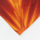 Bohemische Blume 96 Fleecedecke (Ecke)