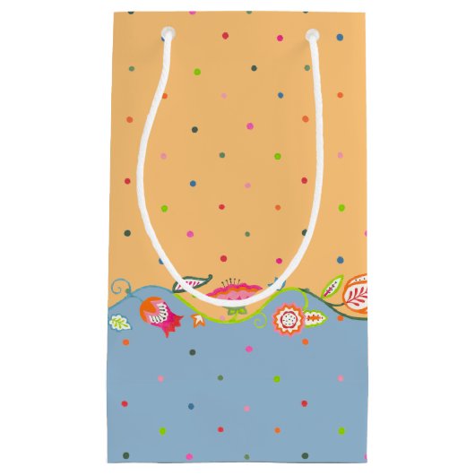 Bohemische Blume Kleine Geschenktüte (Vorderseite)