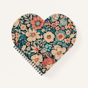 Bohemische Blume Notizblock