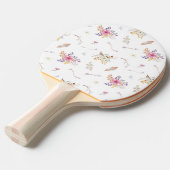 Bohemische Blume und Pfeile Tischtennis Schläger (Vorderseite)