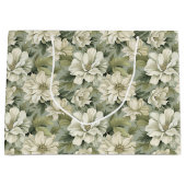 Bohemische Blume von Salbei Große Geschenktüte (Vorderseite)