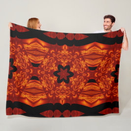 Bohemische Blume zur Brandbekämpfung 78 Fleecedecke