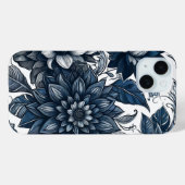 Bohemische Blumen- und Blütendrucke Case-Mate iPhone Hülle (Rückseite (Horizontal))