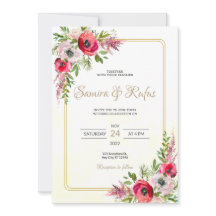 Bohemische Blumenhochzeit