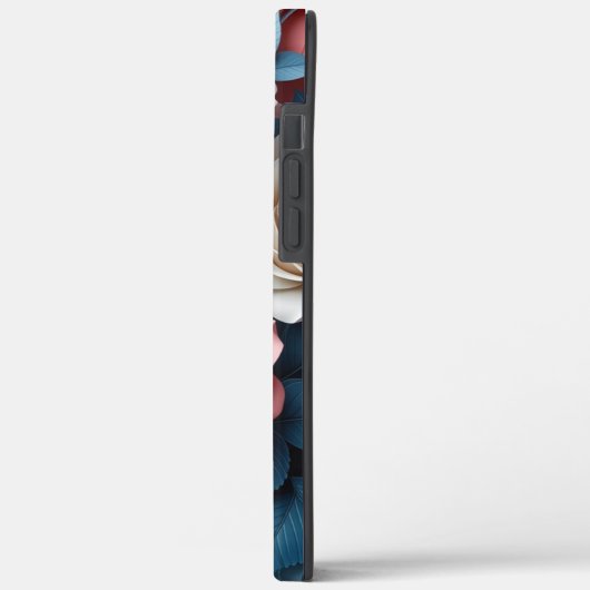 Bohemische Blumenkunst perfekt für Ihre Lieben Case-Mate iPhone Hülle (Rückseite / Links)