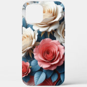Bohemische Blumenkunst perfekt für Ihre Lieben Case-Mate iPhone Hülle (Rückseite)